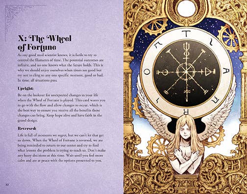 Anime Tarot Deck and Guidebook: All Original Artwork - SALE!