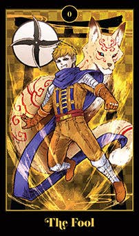Anime Tarot Deck and Guidebook: All Original Artwork - SALE!