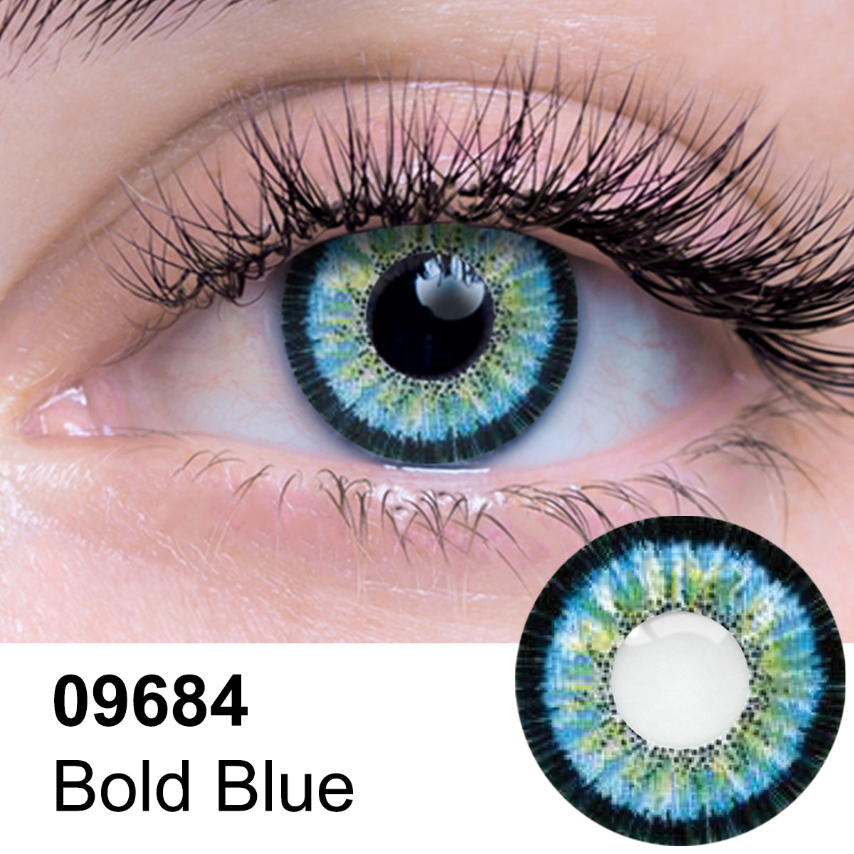 Loox Contact Lenses - Bold Blue