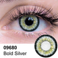 Loox Contact Lenses - Bold Silver