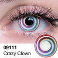 Loox Contact Lenses - Crazy Clown