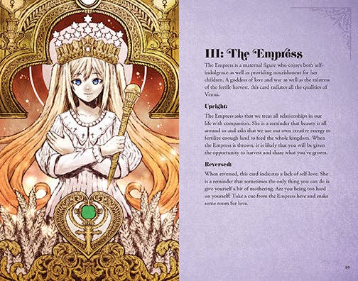 Anime Tarot Deck and Guidebook: All Original Artwork - SALE!