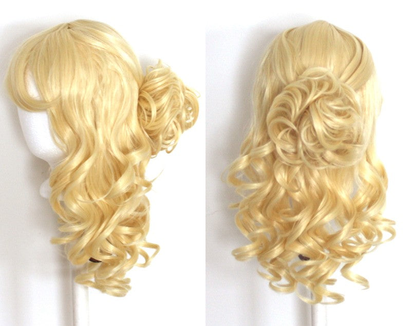 Scrunchie Puff - Auburn Brown